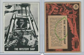 1966 Topps,  Lost In Space,  41 The Mystery Ship