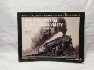 Cmt - York Central In The Hudson Valley,  Paperback Book By George H.  Drury