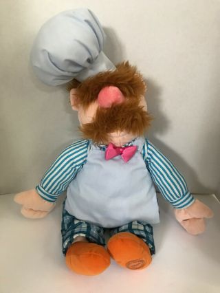 Swedish Chef Plush The Muppets Disney Store Authentic Muppets Most Wanted 20 "