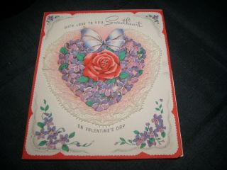 Vintage Sweetheart Valentine 