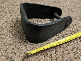 Vintage Authentic Amish Wooden Metal Horse Saddle Stirrup From Amish Country Oh