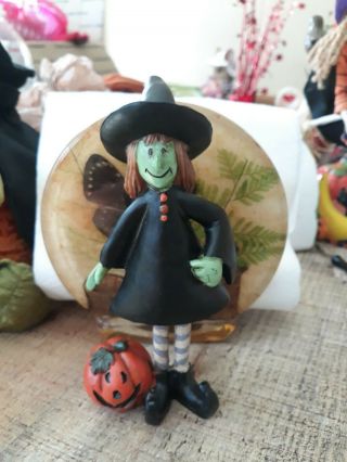 Halloween Witch Figurine,  Looks Like Susan Wingett