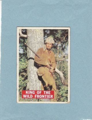 1956 Davy Crockett Orange 1 King Of The Wild Frontier
