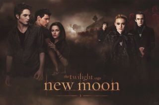 Twilight Moon Trouble 24x36 Volturi Taylor Lautner Pattinson New/rolled