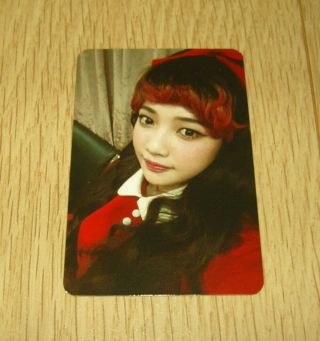 Red Velvet 1st Album The Red Joy Photo Card Dumb Dumb Official K Pop
