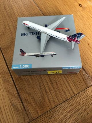Herpa Wings 1:500 British Airways Boeing 757 Scotland 503808 Limited Edition