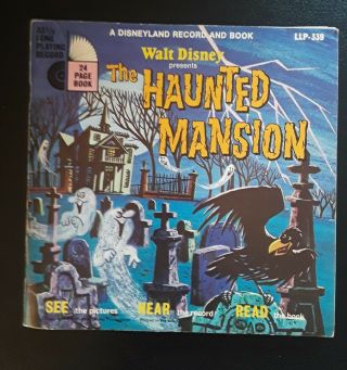 A Disneyland Record And Book Walt Disney Presents The Haunted Mansion 1970