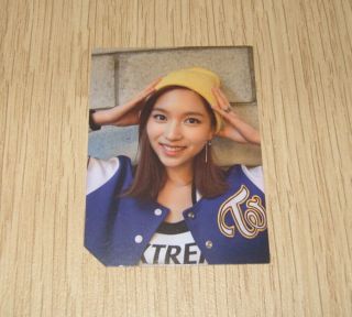 Twice 2nd Mini Album Page Two Blue Ver.  Mina Photo Card Official K Pop