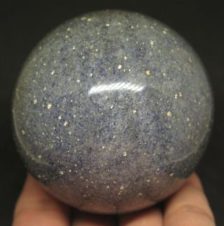 66mm 14.  2oz Natural Lazurite Jasper Crystal Sphere Ball