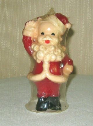 Vintage Gurley Santa Claus Candle Wrapper