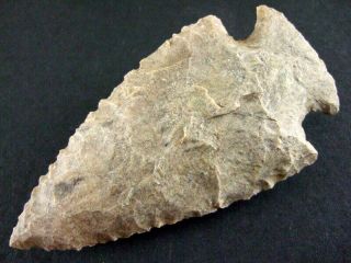 Fine Authentic 3 1/2 Inch Collector Grade Illinois Gibson Point Arrowheads