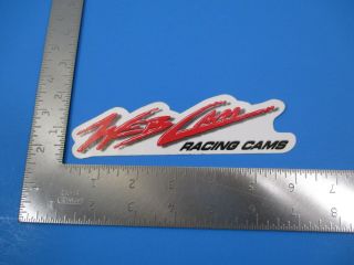 Small Web Cam Racing Cams Advert Promo Sticker/decal 9 " X 2 " S3701