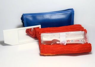 Vintage Kuwait Airways Corporation Kac First Class Amenity Kit Collectible