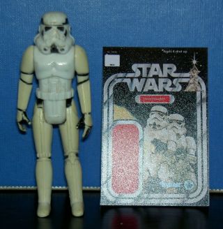 Vintage Star Wars Stormtrooper,  First 12,  Action Figure,  1977,  Rare,  Army Building.  21