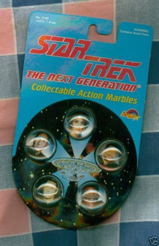 Nip Star Trek The Next Generation Action Marbles Set 5