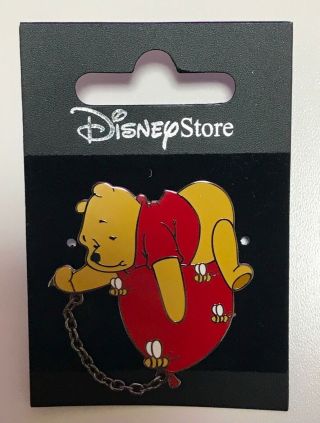 Uk Disney Store Chained Balloon Winnie The Pooh Pin