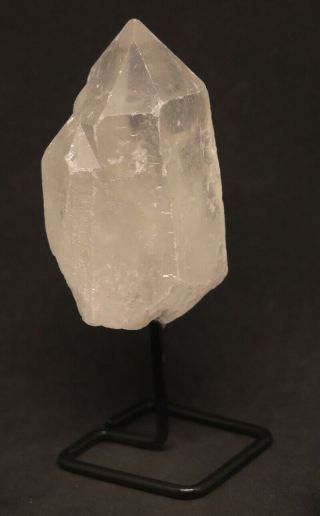 105mm 5.  2oz Natural Quartz Rock Crystal Point Mineral Specimen W/ Stand