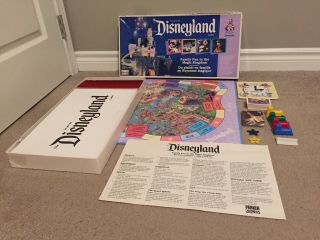 Disneyland Board Game Family Fun In The Magic Kingdom Complete | Disney Game