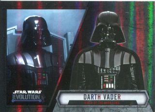 Star Wars Evolution 2016 Ultra Rare Short Print Base Card Sp - 5 Darth Vader