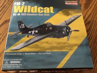Fm - 2 Wildcat Dragon Warbirds 50189 1/72 Sc Diecast