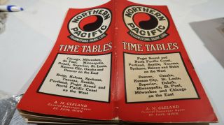 Northern Pacific Yellowstone Park Line 1916 Time Table