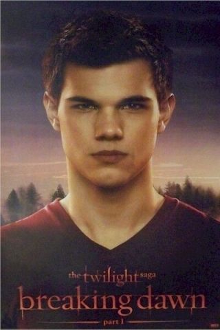 Twilight Breaking Dawn Part 1 Jacob 22x34 Movie Poster Saga Lautner