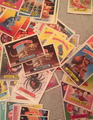 50 Garbage Pail Kids Cards Series 2 - 15,  Error Card