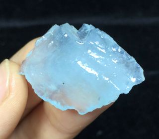 WOW 8.  8g Find Natural Blue Aquamarine Crystal Specimens 29P7 3