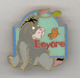 Disney 12 Months Of Magic Pooh Friend Eeyore & Butterfly Color Variation Pin