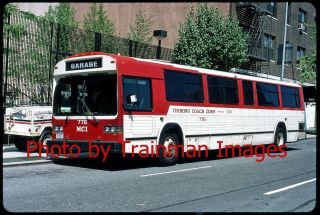 Bus Slide (orig. ) : Triboro Coach Corp.  Mci Classic,  Manhattan,  Ny - 2004