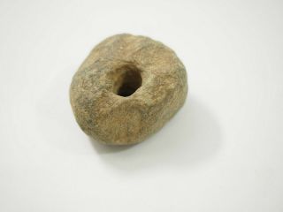 Prehistoric Hohokam Carved Stone Bead Artifact Ajo Arizona