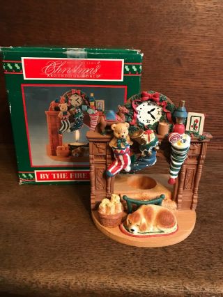 House Of Lloyd Christmas Around The World By The Fire Votive Candle Holder/box