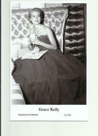 N472) Grace Kelly Swiftsure (61/383) Photo Postcard Film Star Pin Up