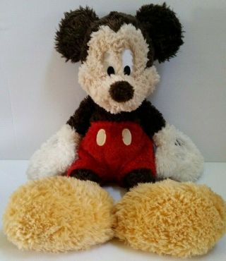 Walt Disney World Mickey Mouse 20 " Shaggy Plush Limited Edition Stuffed Toy