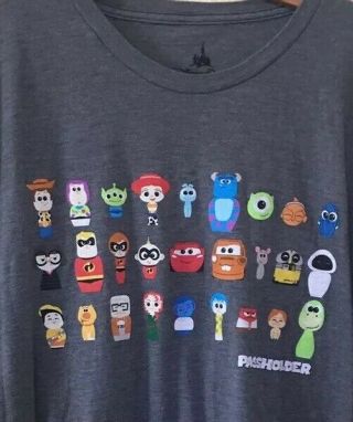 Disney Pixar Fest Ap Annual Passholder T - Shirt X - Large 2018