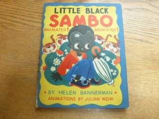 1943 Little Black Sambo Animated Book By Helen Bannerman Animations Julian Wehr