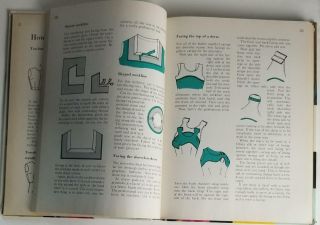 Better Homes and Gardens Sewing Book How To Sew Vintage 1960s Hard Cover 3