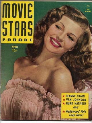 1946 Movie Stars Parade Rita Hayworth/guy Madison/susan Hayward