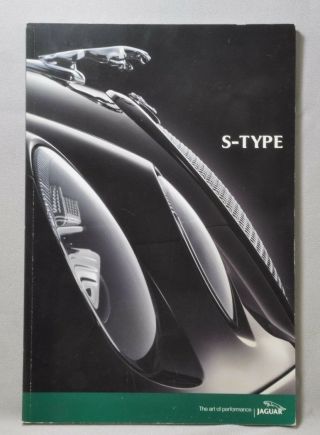 Jaguar S - Type Brochure 2003 40 Pages