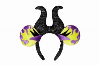 Japan 5384 Tokyo Disney Resort Villains Maleficent Horn Halloween Headband