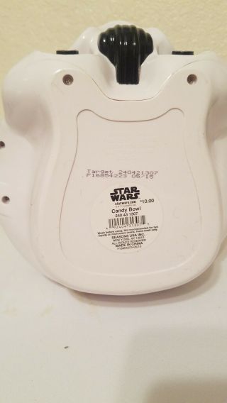 Star Wars Storm Trooper Helmet Candy Bowl Dish 4