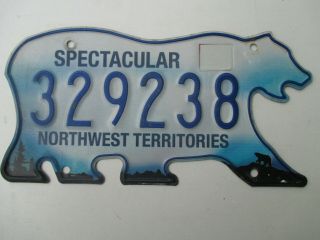 Northwest Territories Nwt Canada Polar Bear Spectacular 329238 License Plate