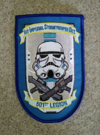 501st Stormtrooper Detatchment Patch