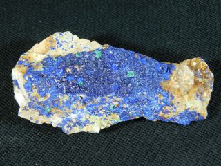 A 100 Natural BRIGHT Blue AZURITE Crystal Cluster From Morocco 73.  8gr e 2