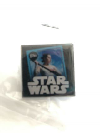 2019 Sdcc Exclusive Topps Star Wars Rey Promo Pin