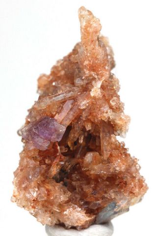 Creedite Fluorite Crystal Cluster Mineral Specimen Durango Mexico Closed Mine