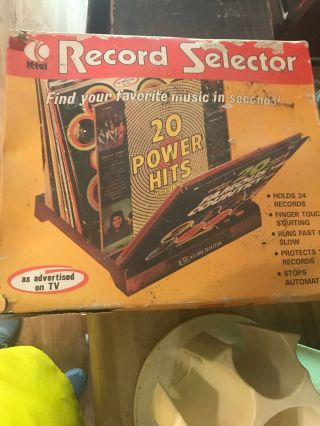 K - Tel Record Selector Vintage