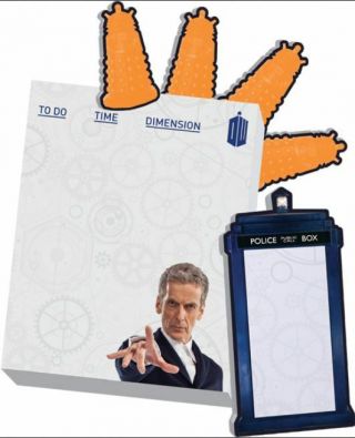 Dr WHO Sticky Notes GIFT SET post its the Doctor peter capaldi 2