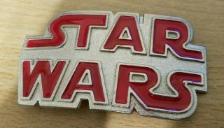 Star Wars Logo Metal Belt Buckle (fantastic)