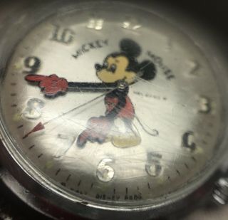 Vintage Collectable Mickey Mouse Watch Walt Disney Production 3